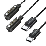 Usb Magnetic Smart Watch Charging Cable Compatible Apple Samsung Fitness Tracker. Fixed Price $14.24.