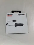 Nib Verizon Apple Car Charger With 9 Ft Cable / Connecter For Iphone. Fixed Price $7.45.
