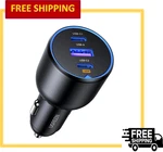 Ugreen 130W Port Usb-c & Usb-a Car Charge For Phone, Tablets Laptop. Fixed Price $38.26.