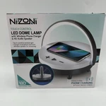 Led Dome Lamp W/wireless Phone Charger & Hd Audio Speaker (nizoni) Brand New Nib. Fixed Price $22.75.