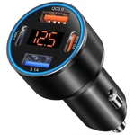 Car Charger, 4-PORT 65W Dual 12V Usb-a & Usb-c Phone With V.... Fixed Price $27.06.
