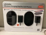 Ubiolabs Wireless Charging Pad For Cell Phones (2 Pack) Brand New 1265448. Fixed Price $24.99.