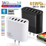 65W Usb Type Fast Wall Charger Pd QC3.0 Adapter For Macbook Iphone Samsung. Fixed Price $10.05.