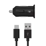 Just Wireless 2.4A/12W 1-PORT Usb-a Car Charger With 6FT Tpu Usb-c To Cble. Fixed Price $14.99.