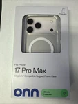 Onn Magsafe Compatible Rugged Case For Iphone 17 Pro Max - Clear 21 Ft. Fixed Price $17.95.