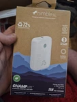 Nimble Champ Lite 5K Portable Charger, 15W Usb-c Fast Charging Power Bank, White. Fixed Price $12.00.
