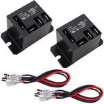 2PCS Power Relay AC120V Coil, 30A SPDT(1NO 1NC) Vac With Flange Mou. Fixed Price $18.67.