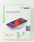 Belkin 15W Qi Wireless Charging Pad Fast Charger For Apple & Samsung White. Fixed Price $24.78.