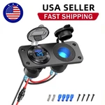 Wnnbtovn 2 In 1 Fast Car Charger Cigarette Lighter Socket Panel Digital Switch. Fixed Price $16.48.