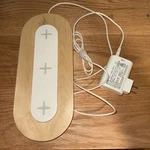Ikea Nordmarke 3 Smartphone Charging Pad Birchwood, 19V, E1402. Fixed Price $8.47.