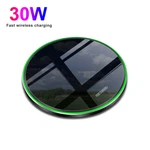 30W Wireless Fast Charger Charging Pad For Apple Iphone 16 15 14 Samsung S25 S24. Fixed Price $11.98.