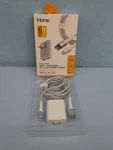 Ihome Dual Port Wall Charger+ 6FT Lightening Usb Cable White. Fixed Price $17.69.