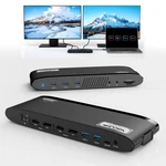 Displaylink Docking Station Dual Monitor Usb-c Lan For Dell New Macbook Neo. Fixed Price $169.99.