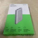Belkin BPB011BTSL Boostcharge Power Bank 10K-SILVER. Fixed Price $18.99.
