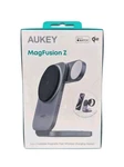 Aukey Magfusion Z QI2 3-IN-1 Foldable Wireless Charging Station LC-MC312. Fixed Price $69.97.