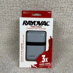 Rayovac PS93GY Always 6000 Mah Portable Phone Charger Power Bank Grey 2 Usb. Fixed Price $14.97.
