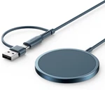 Jsaux Charger For Iphone 17 Magsafe Wireless Charging, Compatible Basic, Blue. Fixed Price $26.32.
