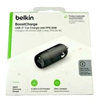 Brandnew Belkin Boost 37 Watt Dual Port + Usb-c Car Charger Adapter. Fixed Price $9.95.
