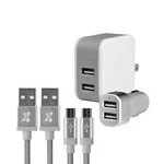 Ubio Labs Usb Cable Android 6FT, 2 Port Car & Wall Charger, Choose Your Type. Fixed Price $6.99.