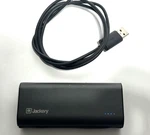 Jackery Portable Charger Bolt 6000 MAH/22.2WH Power Bank Black- Free Ship. Fixed Price $24.00.