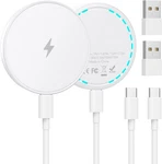 Magsafe Charger Pack 15W Magnetic Wireless Fast Charging Pad With 4.2. Fixed Price $18.99.