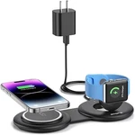 Wireless Charger In 1 Magnetic Foldable Travel W203-RTOPS Black. Fixed Price $20.05.