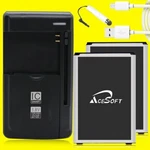 Acesoft 2X 4580MAH Battery Charger Cable Pen For U.s. Cellular Lg K8 US375 Phone. Fixed Price $37.38.