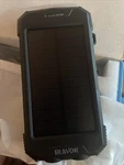 Blavor PN-W05 Solar Charger Power Bank 10,000MAH Portable Wireless Ob. Fixed Price $34.00.