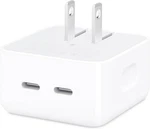 Apple 35W Dual Usb-c Port Compact Power Adapter MNWM3AM/A A2571. Fixed Price $19.99.