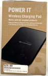 Radioshack 2302425 Power It Wireless Charging Pad (for Qi-enabled Products) New. Fixed Price $9.00.