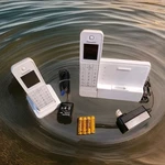 Panasonic LINK2CELL Docking Station W/remote For Smartphone White KX-PRD260. Fixed Price $46.75.