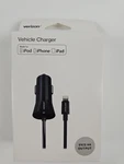 Verizon VPC24LGHT-M 2.4A Coiled Car Charger For Apple Phones, Ipads, And Ipods. Fixed Price $9.99.