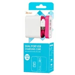 Reiko 2A5V Usb Charger Travel For Apple Android Devices Color Pink. Fixed Price $9.99.