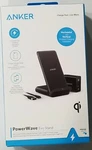 Anker Powerwave Evo QC3 Wireless Charger 7.5W 10W + Usb Cable & Ac Adapter. Fixed Price $44.99.