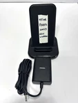 Ubio Labs 2-IN-1 Wireless Charging Stand ,plug Works -charger **for Parts Only**. Fixed Price $8.99.