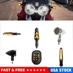 2 Pack Universal Motorcycle Turn Signals Blinker Lights Amber For Suzuki DRZ400S. Fixed Price $13.99.