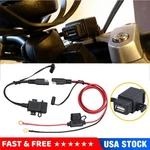 Motorcycle Usb Charger Waterproof Sae Cable Adapter Phone Gps Tablets Usa. Fixed Price $13.29.