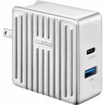 Zendure Superport 2 57W Wall Charger With Pd & Us, Uk, Eu Plug (silver). Fixed Price $39.99.
