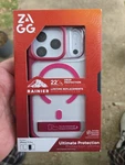 Zagg Rainier Snap Kickstand Magsafe Case For Iphone 17 Pro Red Black Cherry. Fixed Price $39.99.