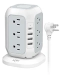 Surge Protector Power Strip 12 Outlet 4 10FT Cord White AJHE20-BU Usb-c Home. Fixed Price $51.99.