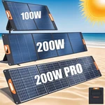 Grecell Portable 100W 200W Solar Panel Kits Foldable Charger For Battery. Fixed Price $209.49.