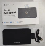 Solgaard Solar Juicebox 3.0 Fast Wireless Charger + Powerbank Baltic Black. Fixed Price $99.88.