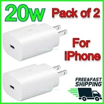 Pack Type Fast Wall Charger For Apple Iphone 15 14 13 12 11 Xs Xr Pro Max. Fixed Price $13.46.