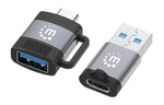 Manhattan 2 Piece Set: Usb-c To Usb-a Adapter &. Fixed Price $14.53.