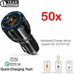 50X Port Fast Car Usb Charger Dual Plug 12V For Samsung Iphone Bulk Wholesale. Fixed Price $109.99.