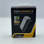 Zagg Sparq Portable Battery & Wall Adapter 3100MAH For Smartphones Tablets. Fixed Price $12.74.
