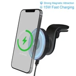 15W Magnetic Car Wireless Chargers Mount Fast Charging Station Dock 360 Adjusta. Fixed Price $24.95.