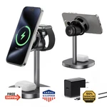 Havit 3-IN-1 Wireless Charging Station QI2 15W Magnetic Stand Fast Charger For. Fixed Price $76.99.