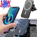 Magnetic Car Wireless Charger Stand Mount Holder For Iphone 14/15/13/12 Pro Max. Fixed Price $8.54.