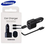 Official Samsung 45W 2 Ports Super Fast Charging Dual Car Charger W/ Cable. Fixed Price $13.98.